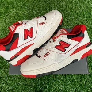 New Balance 550 White Red